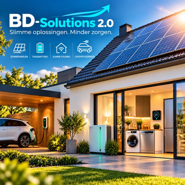 BD-Solutions 2.0 - Zonnepanelen, thuisbatterijen en slimme energiesturing